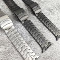 thumbnail image 3 of Correa de reloj de acero inoxidable compatible con la correa Apple Watch s8ultra 38/40/41MM/42/44/45/49MM Correa de acero inoxidable compatible con Apple Watch s8ultra 38/40/41MM/42/44/45/49MM gris (, 3 of 3