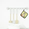 thumbnail image 3 of Caroline's Treasures Easter Laika Spitz Pair of Pot Holders, 3 of 3