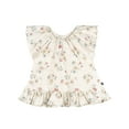 thumbnail image 2 of Modern Moments by Gerber Toddler Girl Organic Top and Short Outfit Sets, 4-Piece, Sizes 12 Monts - 5T, 2 of 20