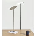 thumbnail image 3 of Brightech Sky 63 in. Gunmetal Black Torchiere LED Floor Lamp, 3 of 6