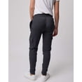 thumbnail image 3 of Real Essentials 3 Pack: Boys' Cotton Fleece Cargo Joggers Athletic Sweatpants - Kids Casual Sports Pants Pockets (Ages 6-16), 3 of 6