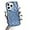 Blue, variant on Canvas Denim Half Wrap Phone Case, Fashionable and Creative, Large Hole Design, Anti-Drop, for iPhone 15 14 13 12 11 Pro Max Mini XS XR 7 8 Phone Case (Black,iPhone XR)