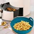 thumbnail image 4 of YAOMOBB Plateau de Rôtissage Doublure de Friteuse en Silicone Résistance aux Hautes Températures Moule de Cuisson avec Bonne Flexibilité pour Rôtir, 4 of 6