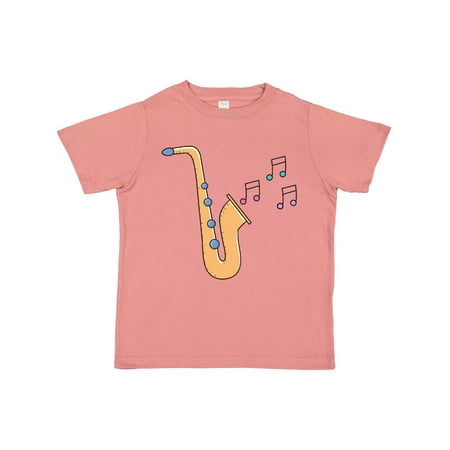 

Inktastic Saxophone Player Music Gift Gift Toddler Toddler Girl T-Shirt