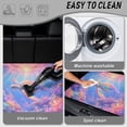 thumbnail image 5 of DISNIMO Sea Turtle Flower Printed Car Trunk Mat 29" x 39" Decorative Cargo Liner Floor Mat All Weather Trunk Protection Trimmable to Fit Heavy Duty Car Trunk Mat, 5 of 7