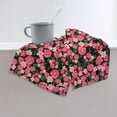 thumbnail image 6 of KLL Trendy Floral Ultra Absorbent & Soft Hand Towels for Bath, Hand, Face, Gym and Spa-27.5x16in, 6 of 7
