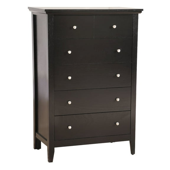 Glory Furniture Hammond Chest in Black Color