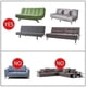 thumbnail image 4 of Large Armless Sofa Bed Slipcover Couch Cover Without Armrests Stretch Folding Futon Cover Dust-proof Elastic Removable Jacquard, 4 of 5