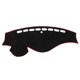 thumbnail image 1 of Unique Bargains Alfombrilla para salpicadero de Coche Compatible con Honda Odyssey 2009-2014 Poliéster Protector Negro Rojo, 1 of 1