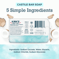 thumbnail image 3 of Kirk's Castile Bar Soap - Made With Premium Coconut Oil, Fragrance Free, 4 oz. Bars, 3 Pack, 3 of 8