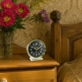 Equity By La Crosse 12020 Analog Keywind Small Table Desk Alarm Clock