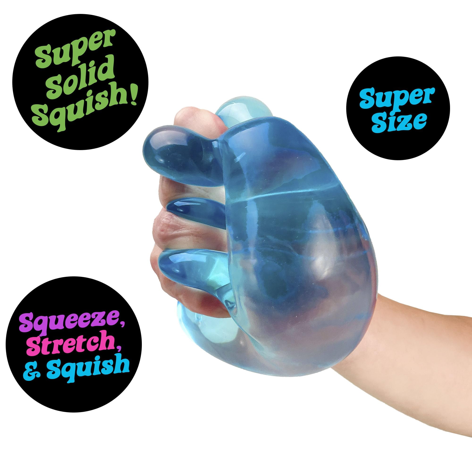 Needoh Nice Berg - Giant Needoh Nice Cube - Sensory Squeeze Toy With A Super Solid Squish - Ages 3 And Up - One Cube