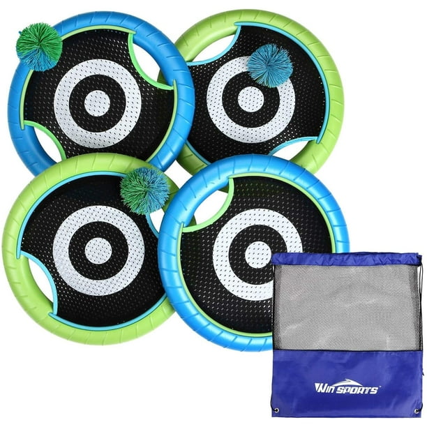 Win Sports Outdoor Trampoline Paddle Ball Set For 4 Players Includes 4 Rackets 3 Rubber String Balls 1 Storage Bag Outdoor Family Camping Game For Kids Adults And Couples Walmart Com Walmart Com Win Sports Outdoor Trampoline Paddle Ball Set For 4 Players Includes 4 Rackets 3 Rubber String Balls 1 Storage Bag Outdoor Family Camping Game For Kids Adults And Couples Walmart Com Walmart Com