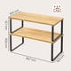 thumbnail image 3 of SONGMICS Estante para Especias, Juego de 2, Organizador de Armario, Especiero de Cocina Extensible, Blanco Nube y Beige Natural, 3 of 8