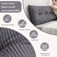 thumbnail image 5 of Lovote Large Headboard Pillow Daybed Cushion Support Backrest Bolster Reading Pillow, 5 of 7
