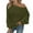 Green Sweaters for Winter, variant on XPMWRP Women's One Shoulder Fall Sweaters Batwing Sleeve Textured Knit Tops Oversized Off The Shoulder Solid Color Pullover Sweater Pink L