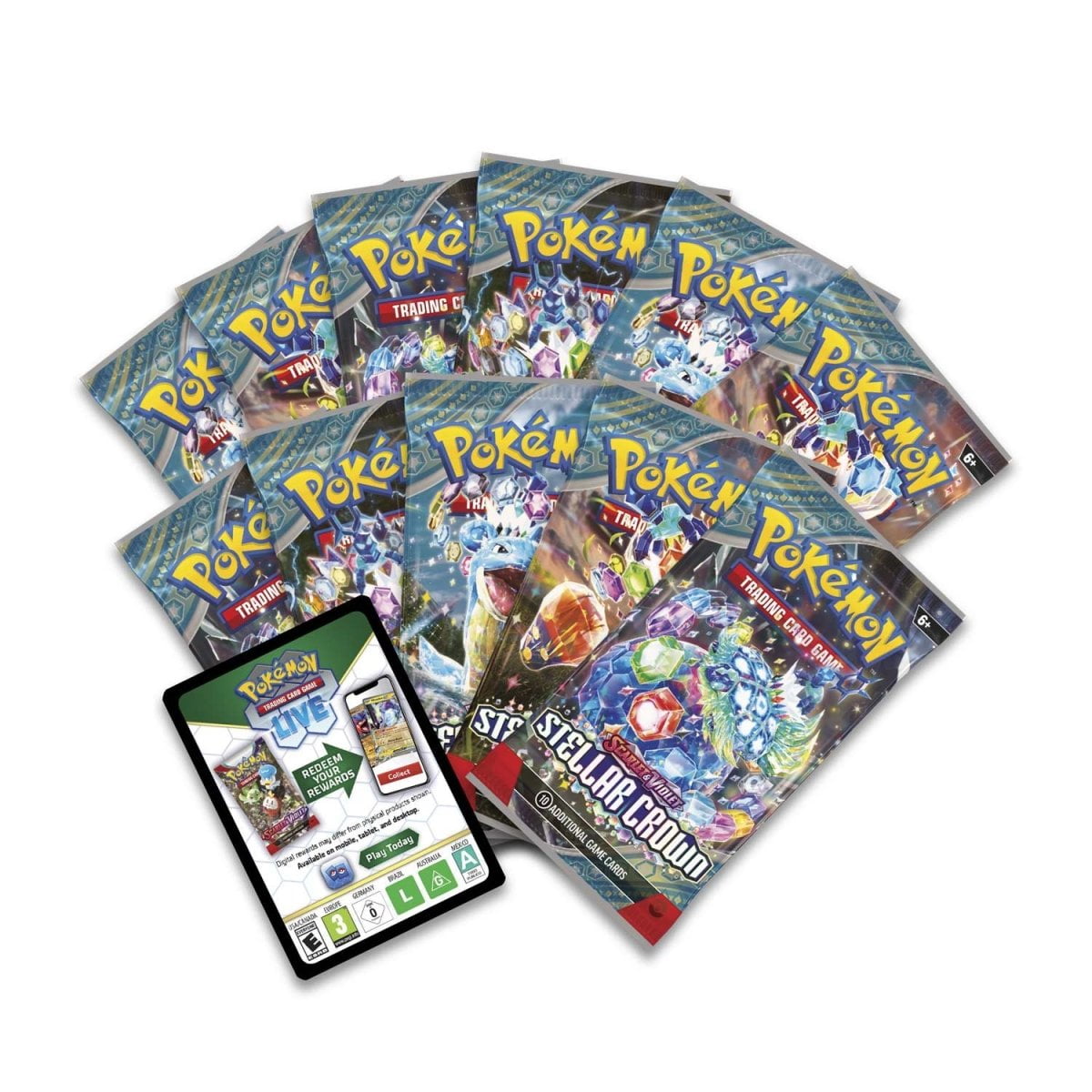 Pokemon TCG: Scarlet & Violet -Stellar Crown-Pokemon Center- Elite Trainer Box