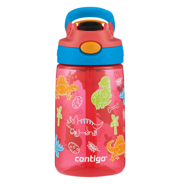 Contigo Kids Plastic Water Bottle with AUTOSPOUT Straw Lid