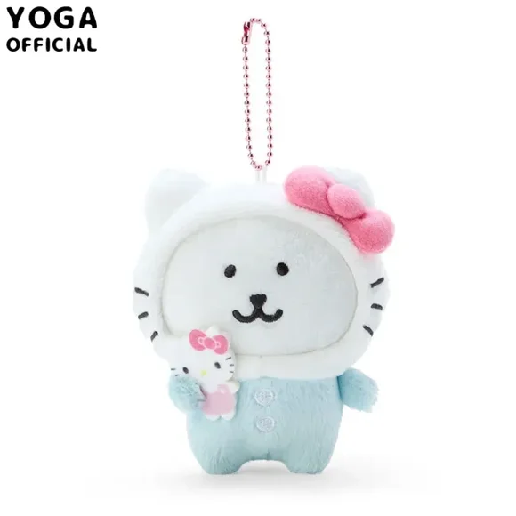 Self Deprecating Bear Chikawas Usagis My Melody Cinnamoroll Sanrio Plush Doll Bag Pendant Anime Kawaii Cartoon Gift