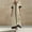 Khaki, variant on Women's V-Neck Short Sleeve Maxi Dress with Hem, Linen and Chiffon Flowy Summer Formal