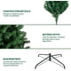 thumbnail image 3 of Árbol de Navidad artificial de 2,1 m, 900 ramas de PVC, soporte de metal, fácil de instalar, árbol de Navidad para uso en interiores y exteriores, 3 of 4
