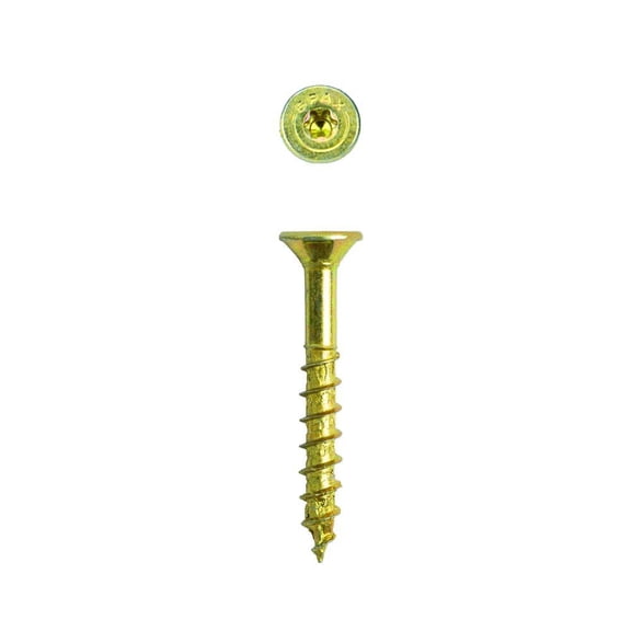 SPAX #10 x 1-1/2" Interior Flat Head Wood Screws Construction Torx T-Star Plus Pack of 5/665 Total /133 EA Pack Bit Included Countersunk Flush Finish