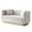 Beige, variant on Sofa,Modern Living Room Sofa,Contemporary Vertical Channel Tufted Velvet Sofa,Small Couch,Loveseat Sofa,2 Seater Couch for Living Room Apartment