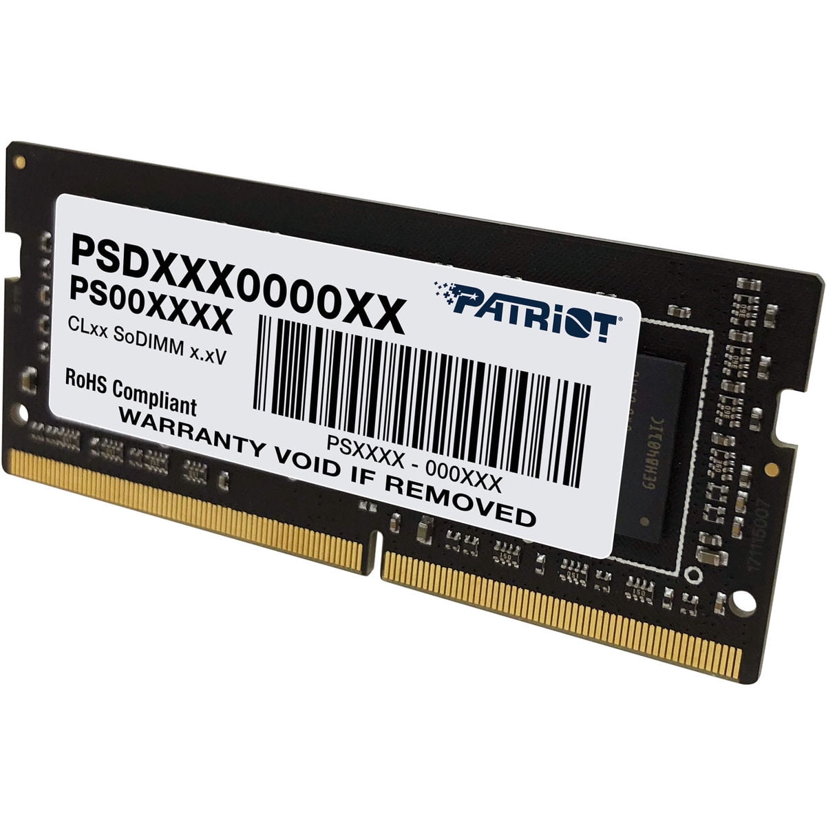 Patriot Signature Line Series DDR4 16GB (1x16GB) 3200MHz CL22 SODIMM Laptop/Notebook Memory Module