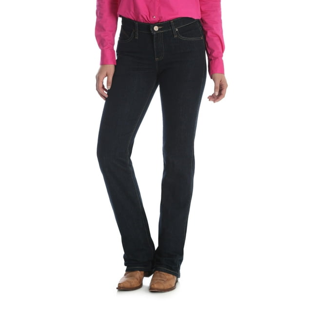 Jeans Wrangler Q-baby Mid Rise Boot Cut Ultimate Riding Women