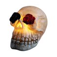 thumbnail image 2 of Halloween Glowing Skull Glow in the Dark Ornaments Festival Party Props Decor, 2 of 6