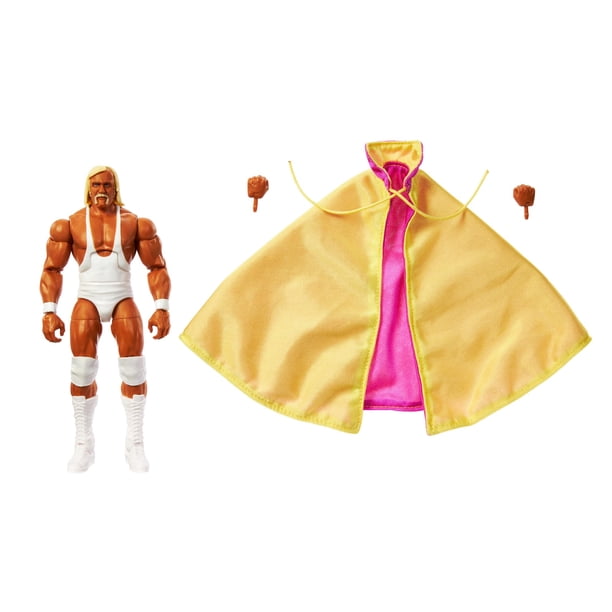 Figura de Acción Mattel WWE Hulk Hogan Colección Leyendas Elite