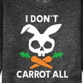 thumbnail image 3 of Instant Message - I Don't Carrot All - Men's Crew Neck Fleece Pullover, 3 of 7