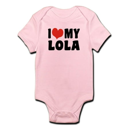 

CafePress - I Love My Lola Infant Bodysuit - Baby Light Bodysuit