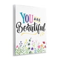 thumbnail image 3 of Stupell Industries You Are Beautiful Encouragement Quotes and Sayings Painting Unframed Art Print Wall Art, 11 x 14, 3 of 7
