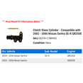 thumbnail image 2 of Clutch Cylinder - Compatible with 2002 - 2006 Nissan Sentra SE-R QR25DE 2003 2004 2005, 2 of 2
