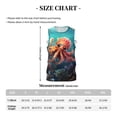 thumbnail image 4 of Sikiie Underwater Plant Octopus Basketball Jersey Reversible Men's Mesh Athletic Sports Shirts Training Practice S-4XLSmall, 4 of 6