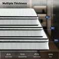 thumbnail image 6 of 8 Inch Twin Hybrid Mattress with Memory Foam & Pocket Springs, Medium Firm Twin Mattress for Kids Durable Support, Pressure Relief, Motion Isolating for Bedroom, RV, Dorm, 6 of 8