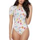 thumbnail image 1 of Fotbe Cute Owl Body de Mujer con Cuello Redondo y Mangas Cortas, Sin Mangas Ajustado, Suave, Cómodo y Básico-Small, 1 of 7