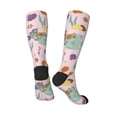 thumbnail image 5 of Lsque Fish Seahorse Printed Crew Socks Men's Women's LightWeight Thin Casual Calf Socks ,Knee High Socks,Cotton Socks, 5 of 9