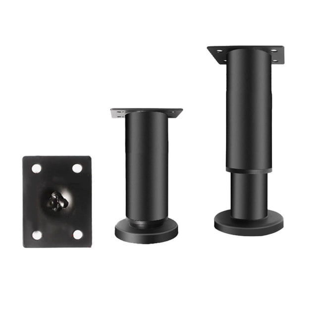 Telescopic Adjustable Bed Beam Support Foot Reinforced Plastic Furniture Leg