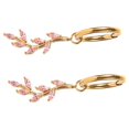thumbnail image 1 of Jumpingount Pendientes de aro de 2 uds., pendientes colgantes de hojas, joyería elegante de Metal, Navidad, Halloween, regalos de Acción de Ropa, zapatos y accesorios Miscelánea Tipo-02, 1 of 6