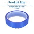 thumbnail image 2 of 5 Rollos de Cinta Eléctrica de Película PET Azul de 1 Pulgada x 36 Yards 25mm x 33m, 2 of 6