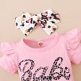 thumbnail image 6 of MINKIDFASHION Baby Girls Romper Dress Sets Clothes Female Pink 0-3 Months, 6 of 10