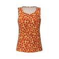 thumbnail image 4 of Lsque Pizza Printed Workout Tank Tops for Women, Athletic Sports Tank Tops, Compression Sleeveless Dry Fit Shirts,Sleeveless Yoga Shirt-Large, 4 of 9