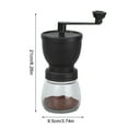Tumdkd Manual Coffee Bean Grinder with Ceramic Burr,Hand Coffee Grinder