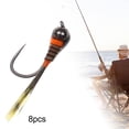 thumbnail image 4 of Señuelos de invierno Minnow cebo artificial Carp shamjiam Señuelos de pesca en hielo, 4 of 9