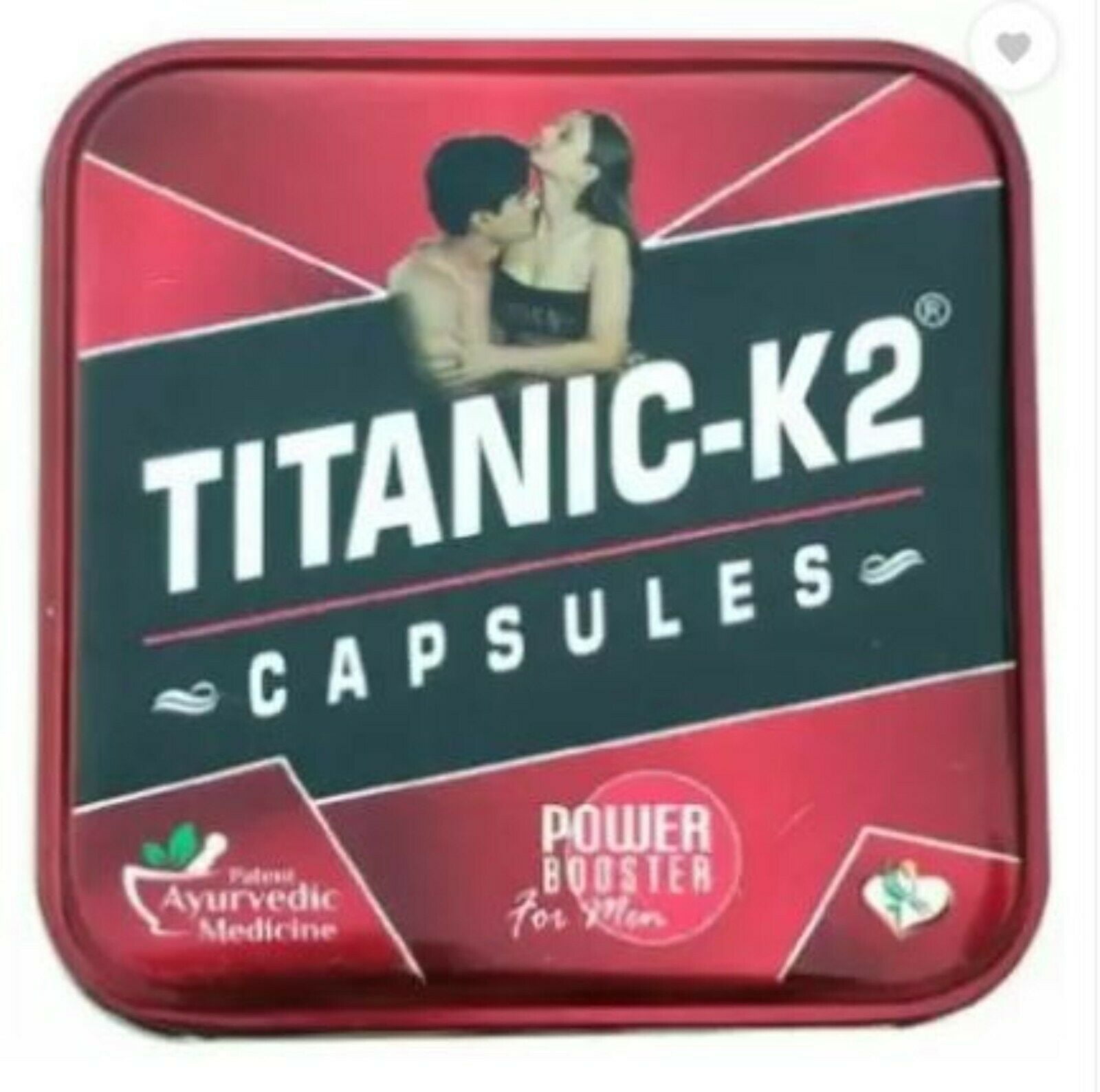 Herbal Titanic K2 Capsule For Mens Enhance Power Instantly 120 CAPSULES
