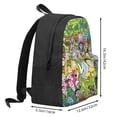 thumbnail image 3 of Rick And Morty Backpack Multipurpose Daypacks Large Capacity Shoulder Bag Casual Travel Backpack Schoolbag, 3 of 9