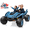 Shark-Blue, variant on TOKTOO 24V Ride on Car for big Kids, 4WD Max 5Mph, 2-Seater Ride on UTV w/ 300W Powerful Motors, EVA Tires, Four Wheel Suspension, Remote Control-Blue