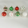 thumbnail image 7 of Lksixu Christmas Tree Ball Ornaments Gift Box Set, 50 Pcs Red & Green Shatterproof Glitter Multi-Style Hanging Ball Bauble Sphere, Christmas Decorations Christmas Theme Pendant for Wedding Party, 7 of 7